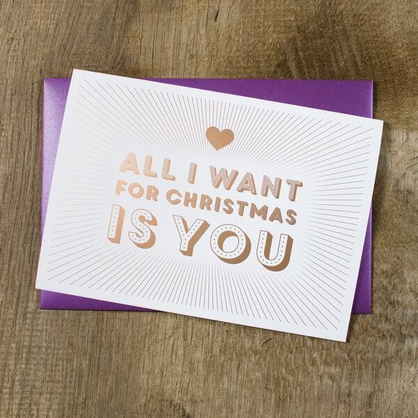 Thumbnail - Bow & Hummingbird Grußkarte All I want ...