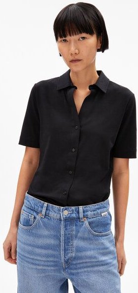 ARMEDANGELS NALITAA BLOUSE Damen Bluse aus Bio-Baumwoll Mix