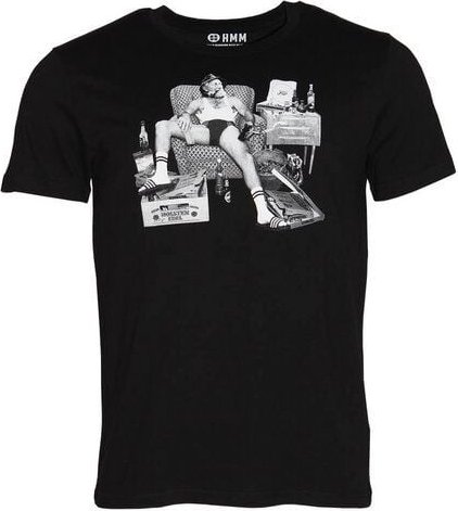 Thumbnail - Herren T-Shirt Rundhals aus Bio-Baumwolle "Hans IV" Schwarz von Fädd