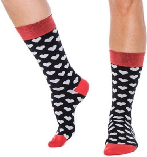 organic socks of sweden Socken mit eingestricktem Muster