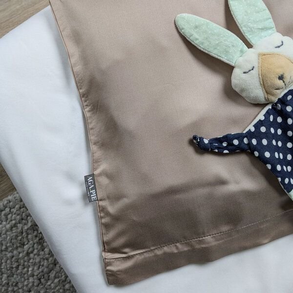 AGA.PIE Kopfkissenbezug aus 100% Lyocell aus Bambuscellulose, für Allergiker