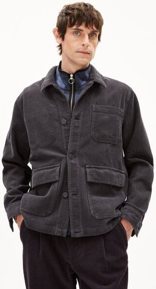 ARMEDANGELS AVAAN Herren Cord Overshirt aus Bio-Baumwoll Mix