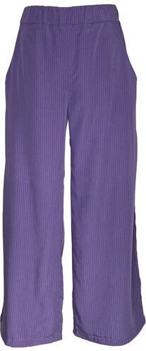 Golden Circle Clothing Gestreifte weite Hose mit Gummibund aus Tencel Lyocell