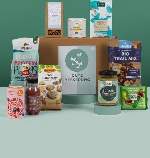 Vegan Box Gute Besserung Box