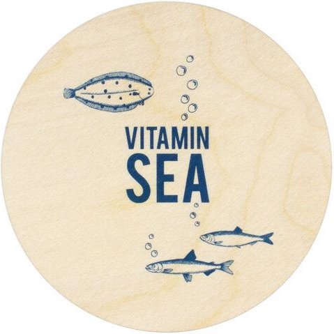 Bow & Hummingbird Untersetzer Vitamin Sea