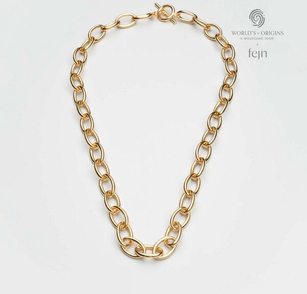 fejn jewelry Kette 'chunky link chain' mit groben Kettengliedern