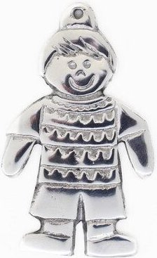 Mitienda Shop Wanddeko Jungen aus Zinn zum Aufhängen