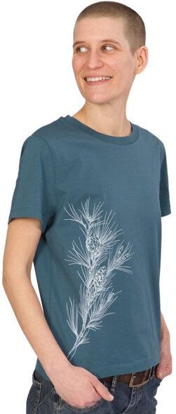 Life-Tree Organic Fairwear Shirt Women Stargazer Pine Branch