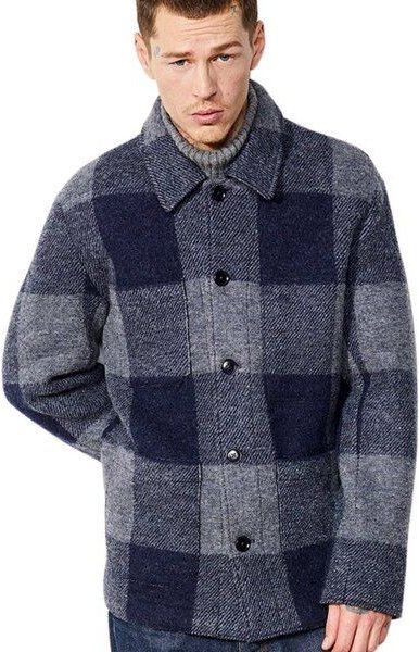 Thumbnail - LangerChen Workwear-Jacke - Jacket Torreon Check - mit Bio-Wolle