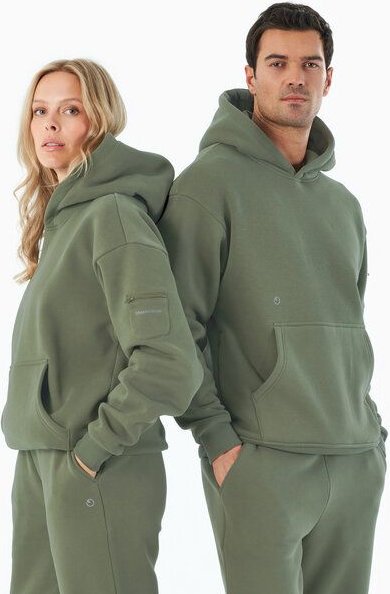 ORGANICATION HARVINN | Essentials Travel Unisex Hoodie aus Bio-Baumwolle und recyceltem Polyester