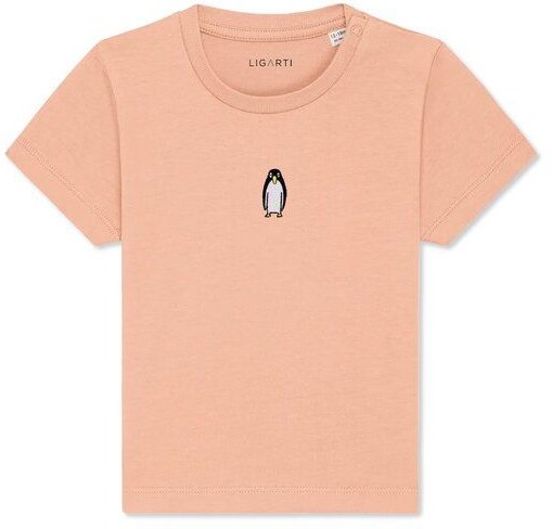 LIGARTI Babyshirt - Thorben der Pinguin