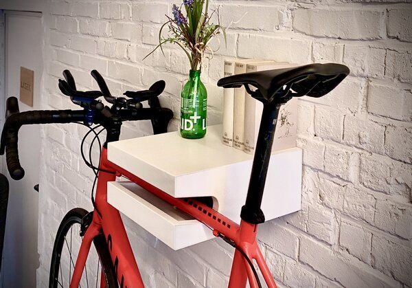 Bicycledudes Fahrrad Wandhalterung "FRIEDRICH" aus nachhaltigem Holz