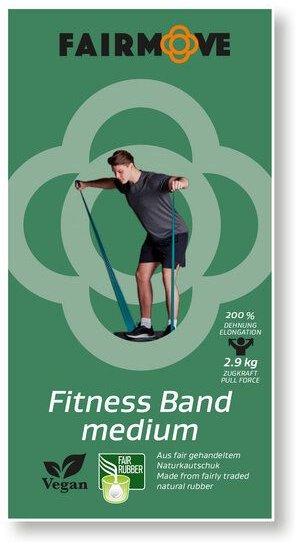 FAIR MOVE Fitness Band in sieben Stärken erhältlich
