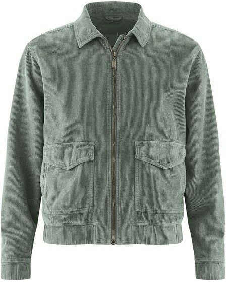 Hempage Herren Cord Jacke gefüttert Hanf/Bio-Baumwolle