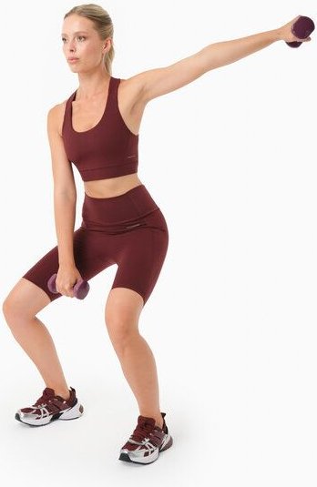 ORGANICATION LESSLEY | Biker-Shorts aus recyceltem Polyamid