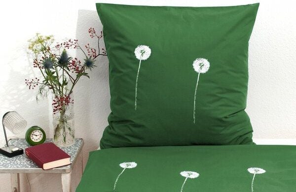 Hirschkind Bio-Kopfkissenbezug 'Pusteblumen'