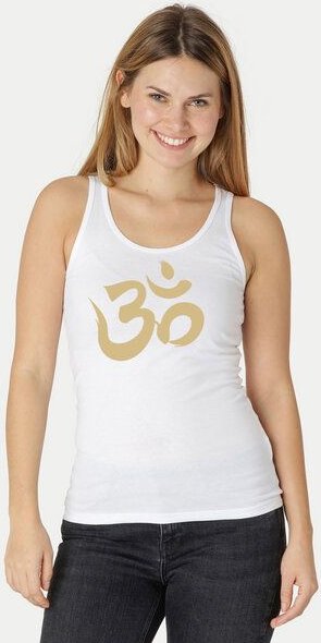 Peaces.bio - handbedruckte Biomode Bio-Damen-Tank Top Om