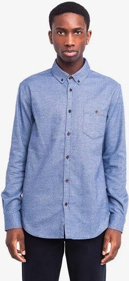 Olow Button Down Flanell Hemd Classico