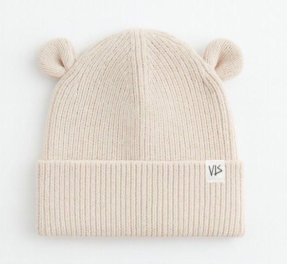 vis wear Bear Organic Baby Mütze