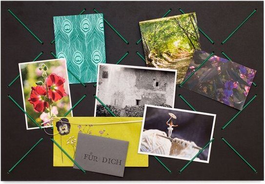 klotzaufklotz Pinnwand Linoleum