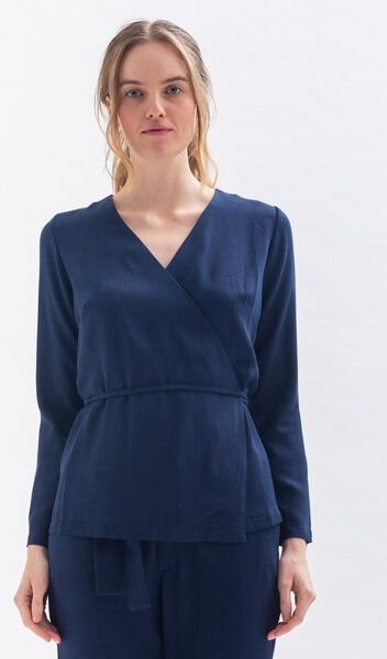 Thumbnail - Studio Hertzberg Wickeltop WAAN-JA aus Tencel