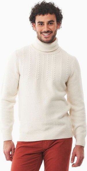 ORGANICATION Rollkragenpullover aus Bio-Baumwolle