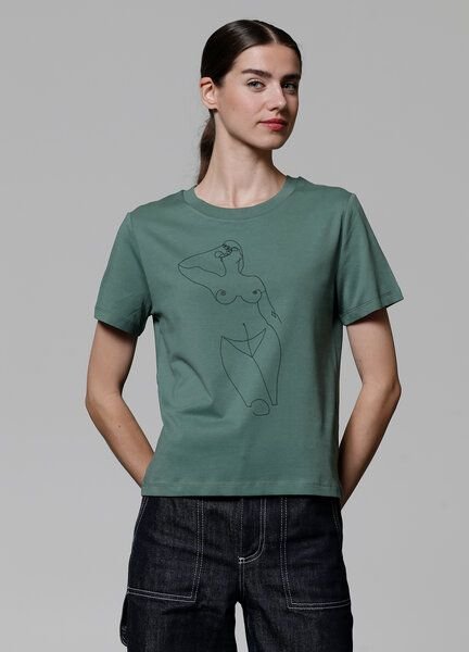 watapparel T-Shirt Frauen Eine Frau