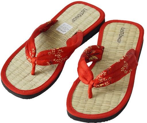 Les Tôngs Juncus-S Japan - vegane & Gesunde Zimtlatschen Flip Flops