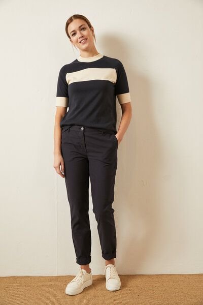 LANIUS Chino-Hose aus Bio-Baumwolle