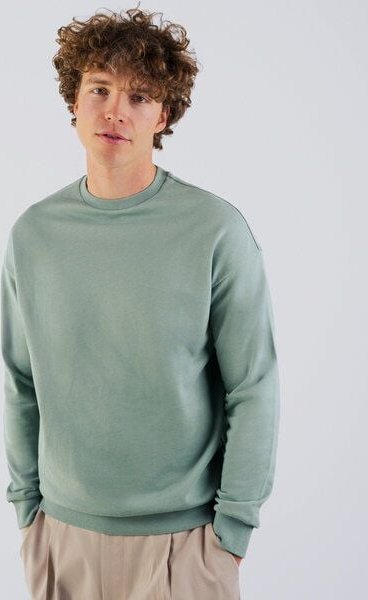 Thumbnail - Honest Basics Leichter Pullover mit Rundhalsausschnitt