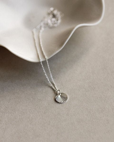 lille mus Kette 'Sonne' 925 Silber / vergoldet