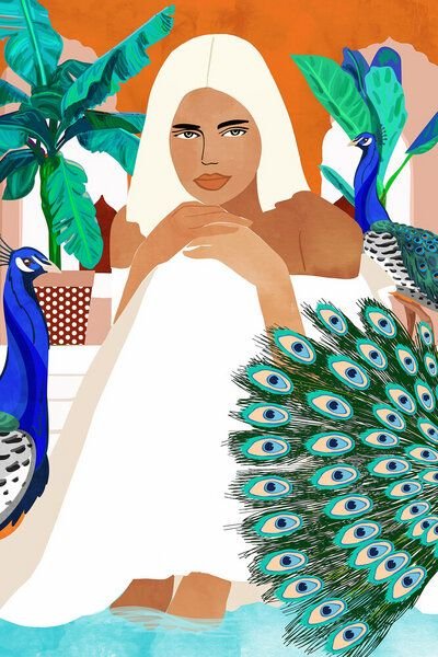 Photocircle Poster / Leinwandbild - Indian Vacay