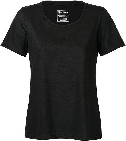 Kaipara - Merino Sportswear URBAN Merino Shirt Damen Kurzarm Regular 200 weiter Halsausschnitt