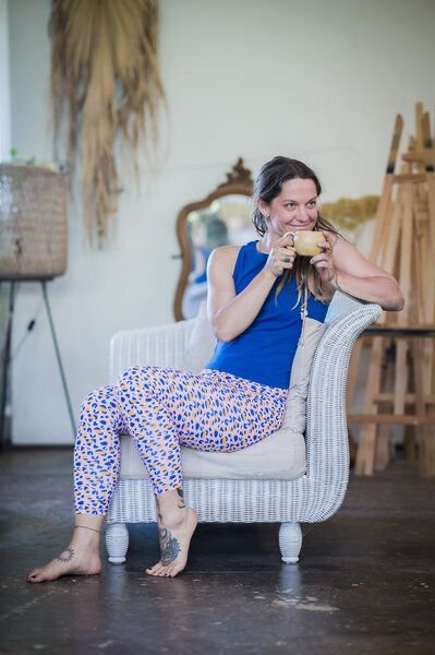 YogiLiebe Damen Tank Top „Flow“ aus Bio-Baumwolle – weich, sicher & zeitlos