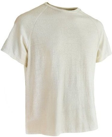 körber mode T-Shirt aus europäischem Hanf und Biobaumwolle natur beige, weich