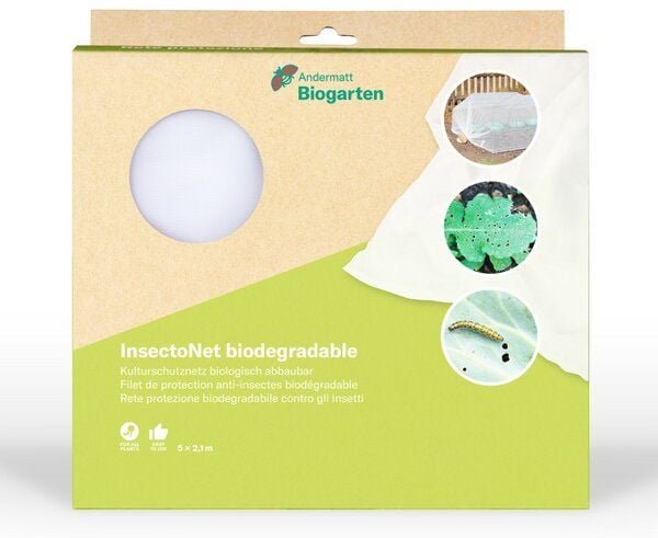 Andermatt Biogarten InsectoNet strong Kulturschutznetz – reißfestes PP-Netz für Gemüse, Beeren und größere Kulturen
