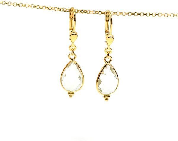 MOANINA Ohrringe Lacona - 925 Silber/18k Gold Vermeil