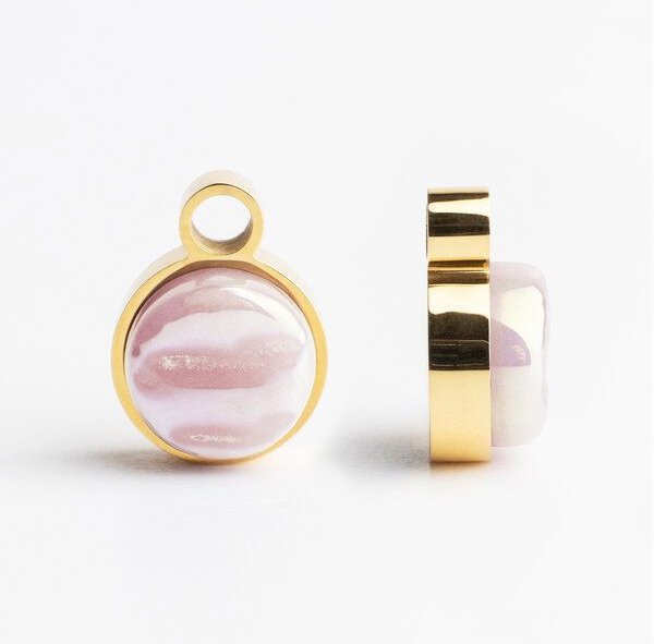 ALEXASCHA Anhänger für Ohrringe | Mix & Match Charms | Gold