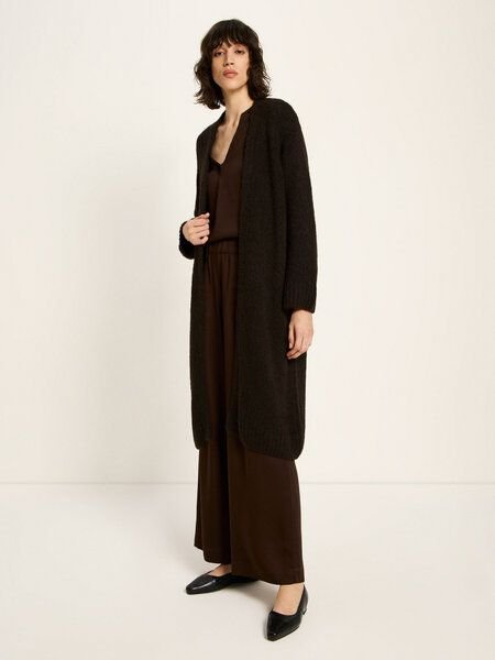 LANIUS Strickmantel aus Alpakawolle und Schurwolle