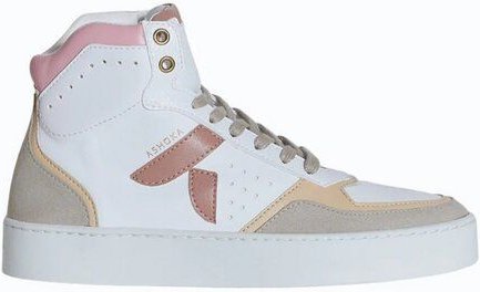 Ashoka Paris Mateo High-Top Sneaker Rosa Trio, Biobasiert & Recycelt