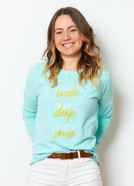 SPARKLES OF LIGHT Yoga Shirt | THINK FEEL ACT