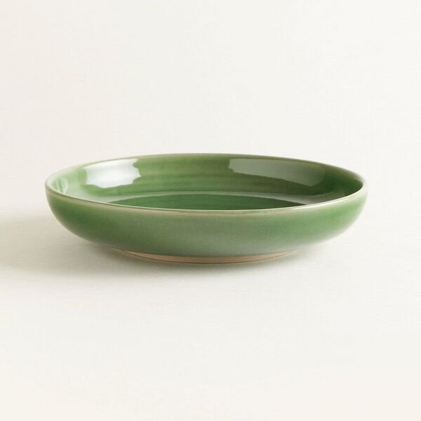 onomao Handgemachter Tiefer Teller aus Steinzeug | Kollektion KLASSIK