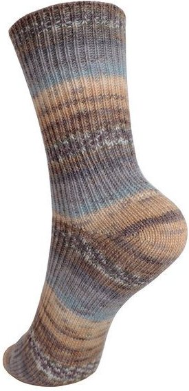 Hirsch Natur Baby Kind Grobstricksocke gemutert kbT Wolle