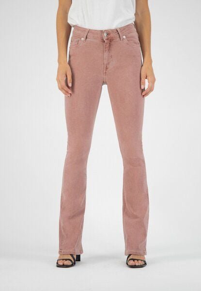 MUD Jeans Damen Jeans "Flared Hazen - Terra"
