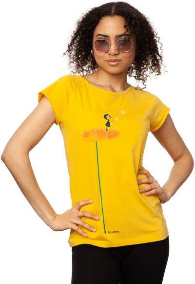 FellHerz Damen T-Shirt Schwalbenzug