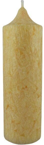 ReineNatur Vegane Kerzen aus Olivenwachs – Stumpen – 6 versch. Farben