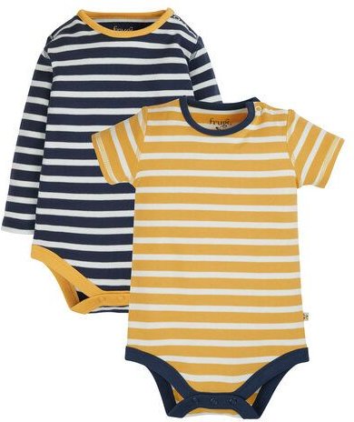 Frugi Langarm und Kurzarm-Body im Set
