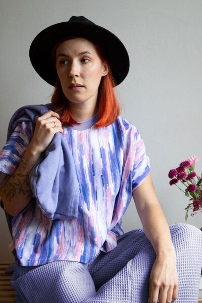 Ecostories Damen T-Shirt Seereflexion