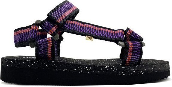 Vegane "thies ® Eco Trek" Sandale aus recyceltem Kunststoff und Grasplast