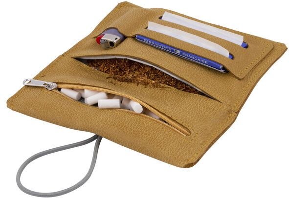 Simaru Leder-Tabaktasche Drehertasche Sintra